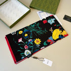 Stylish GG Letter Pattern Silk Scarf