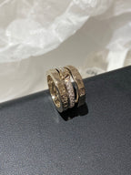 CC Stylish Rhinestone Ring Set