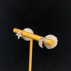 Stylish CD Rhinestone Earrings