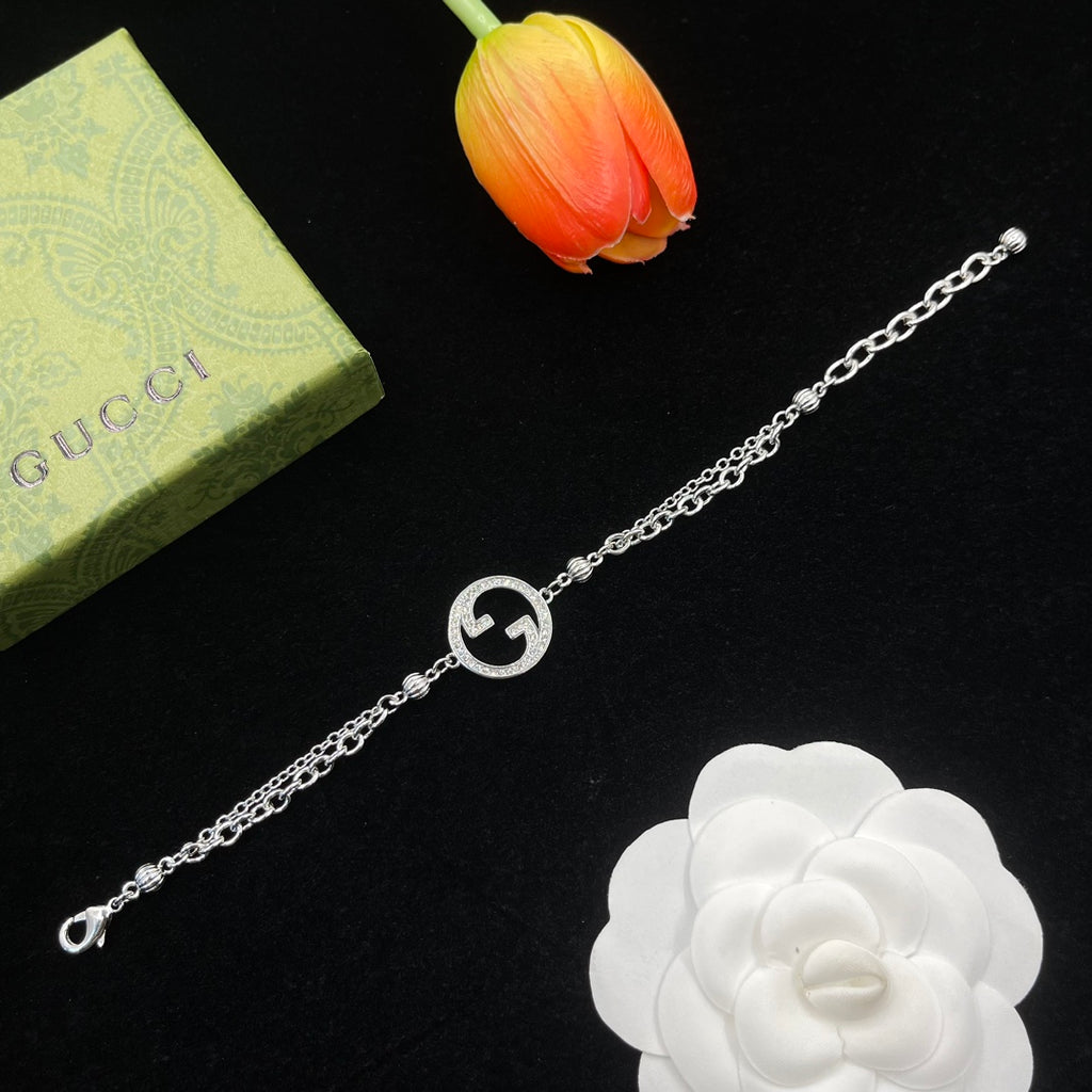 Classic GG Rhinestone Bracelet