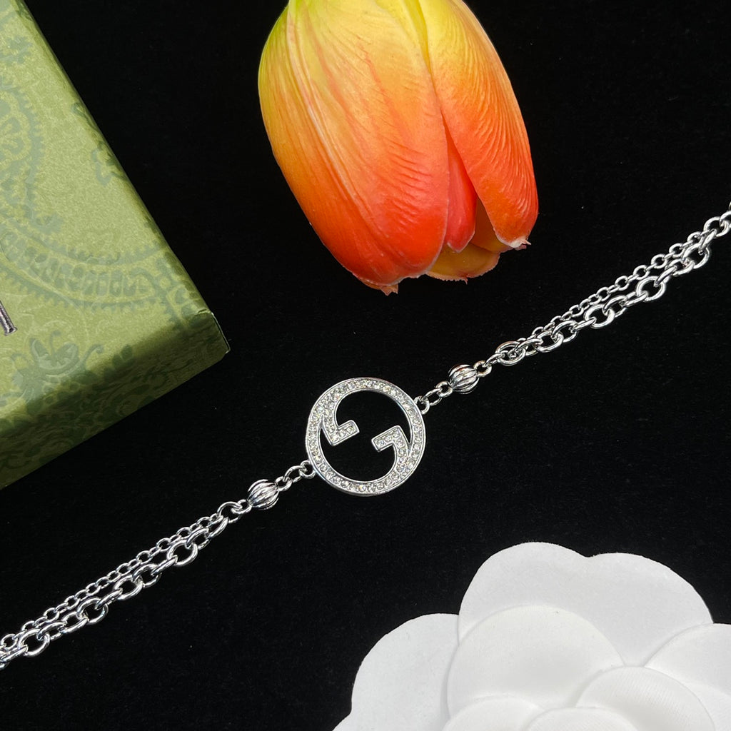 Classic GG Rhinestone Bracelet