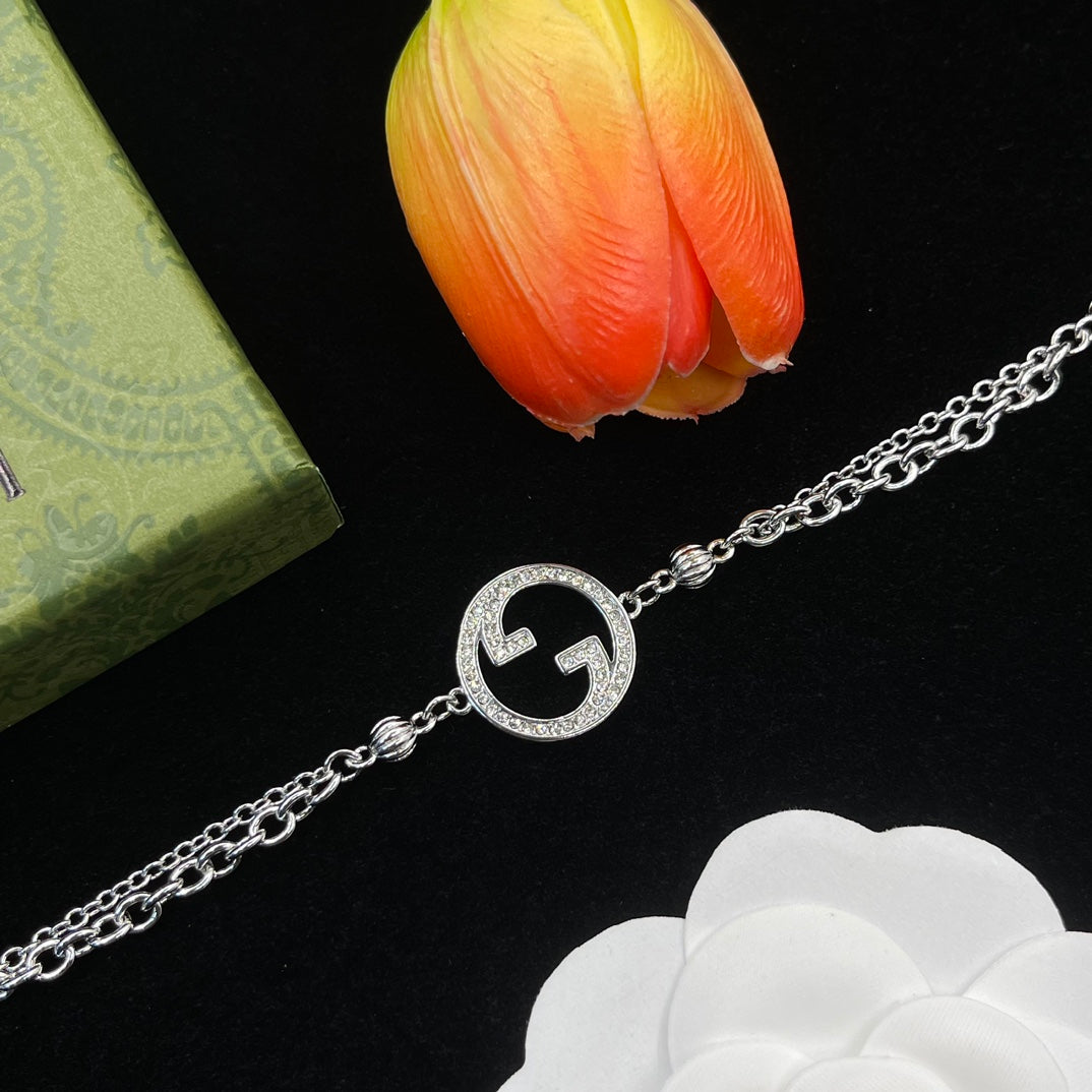Classic GG Rhinestone Bracelet