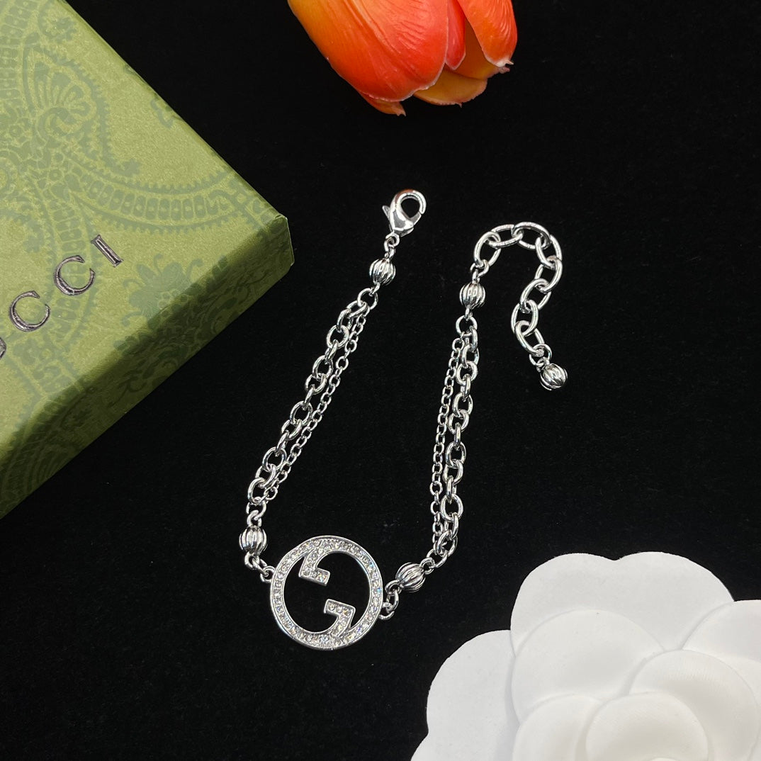 Classic GG Rhinestone Bracelet