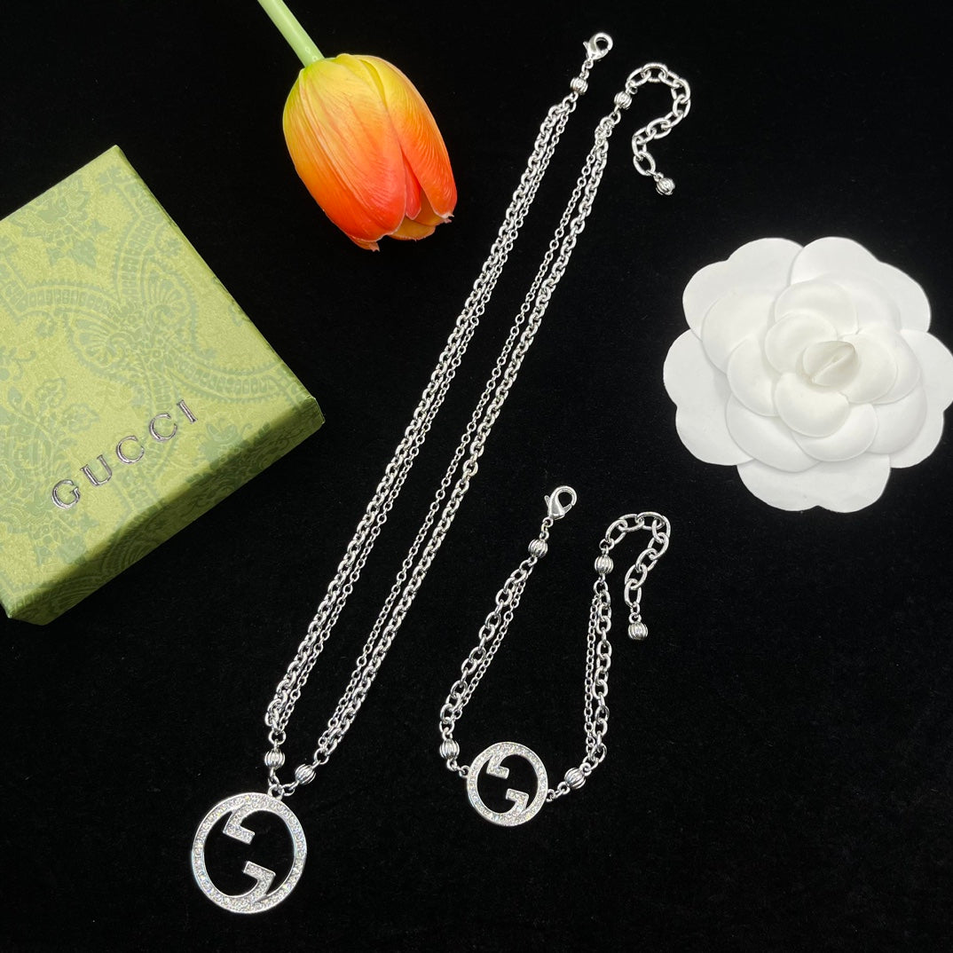 Classic GG Rhinestone Bracelet