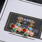 Stylish CC Pearl Earrings