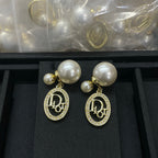 Fashionable CD Pearl Earrings
