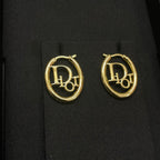Fashionable CD Classic Earrings