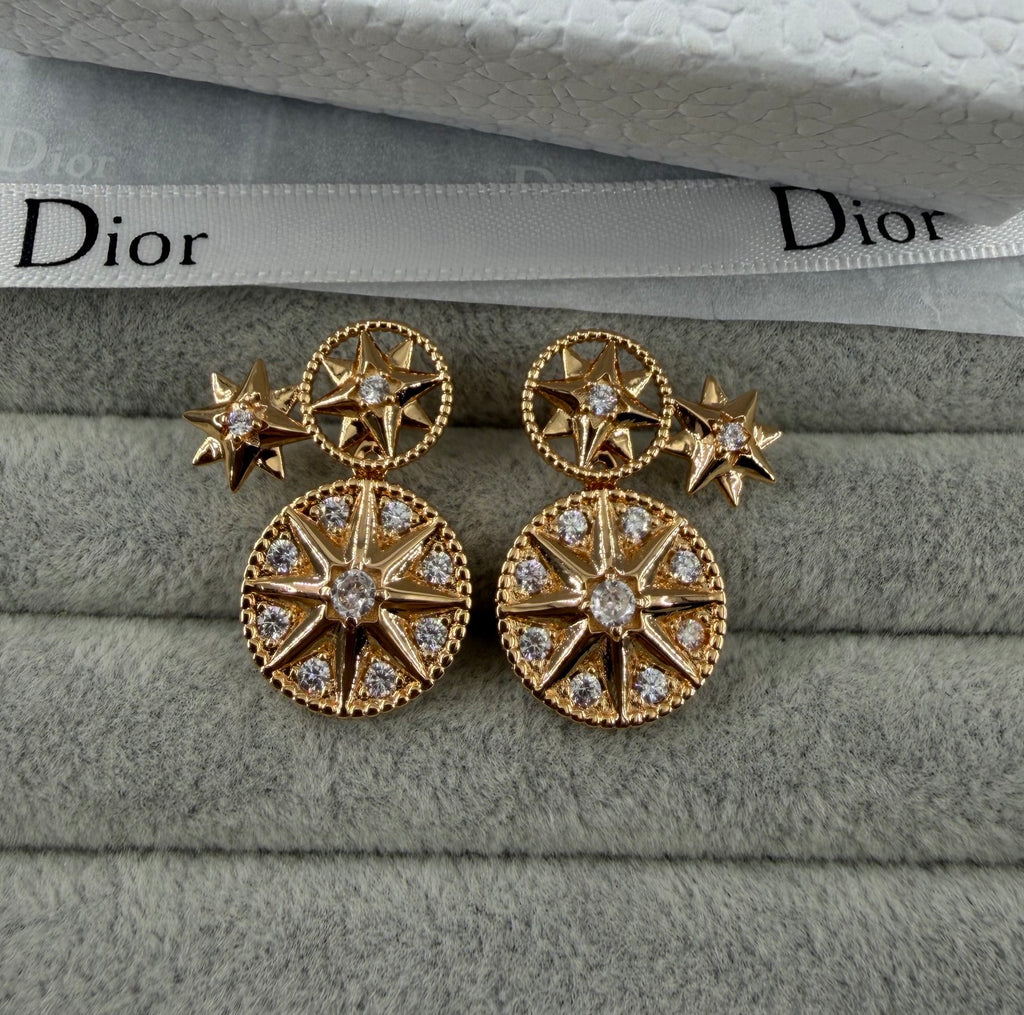 Fashionable CD Classic Earrings
