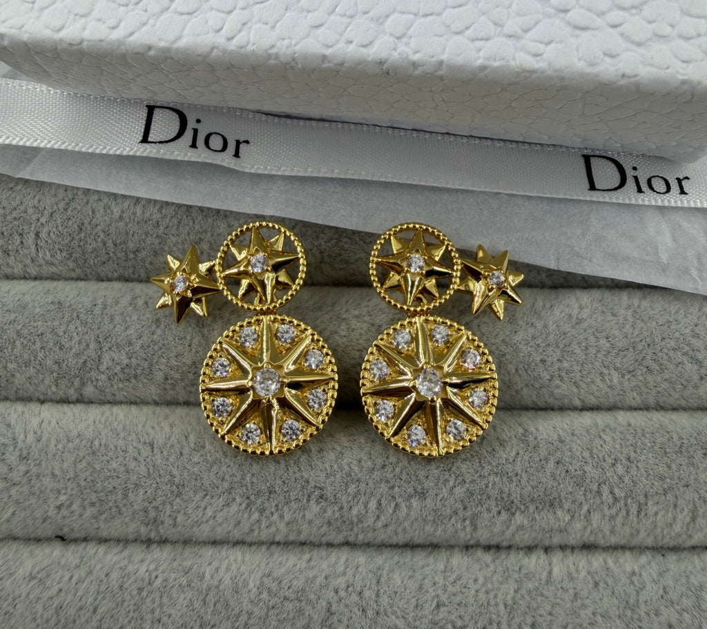 Fashionable CD Classic Earrings