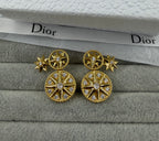 Fashionable CD Classic Earrings