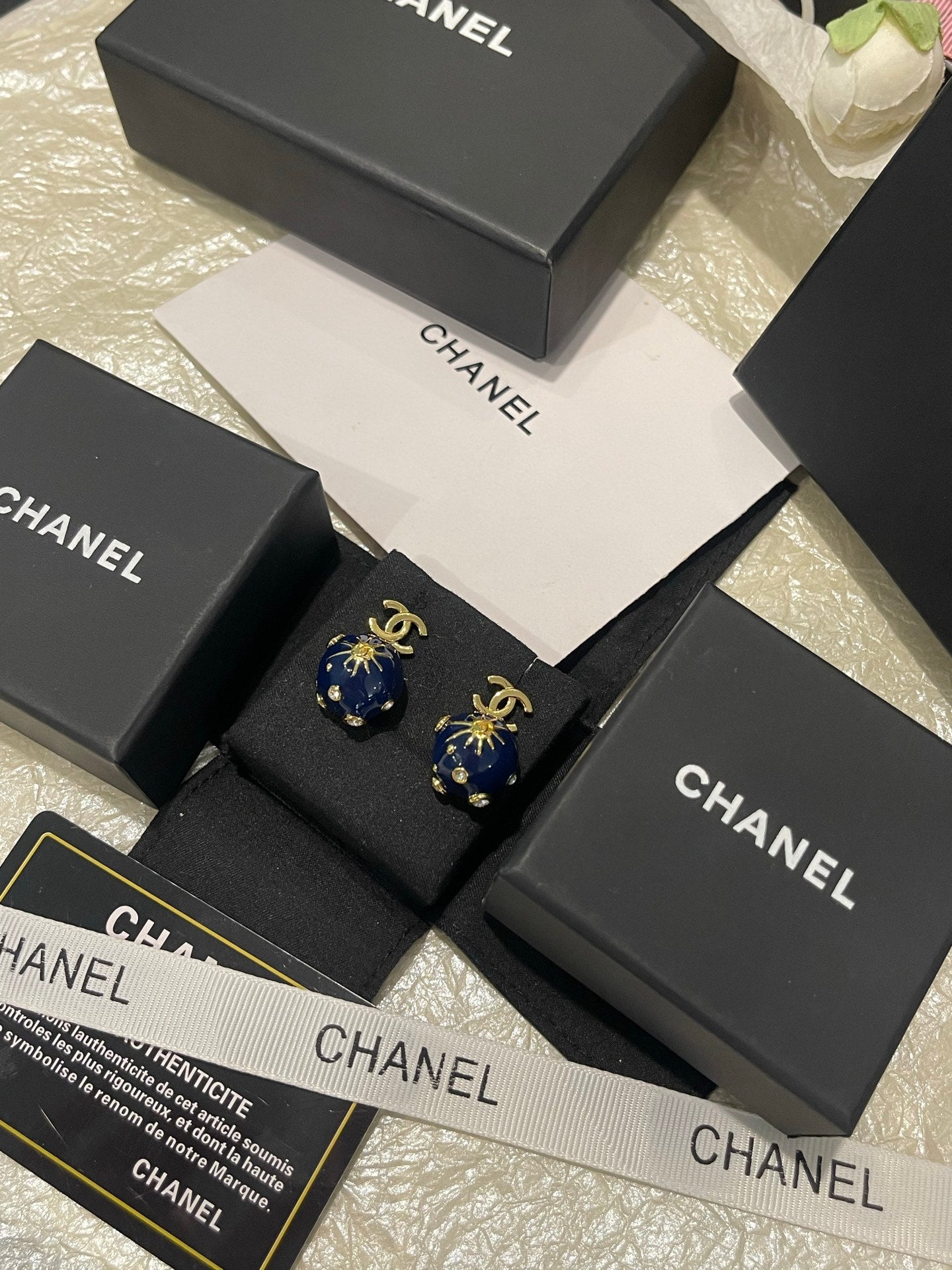 Fashionable CD Drill Earrings
