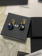 Fashionable CD Drill Earrings
