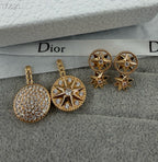 Fashionable CD Classic Earrings