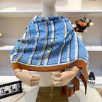 Stylish GG-Pattern Silk Square Scarf