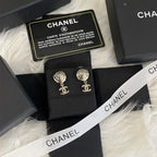 Stylish CC Floral Earrings