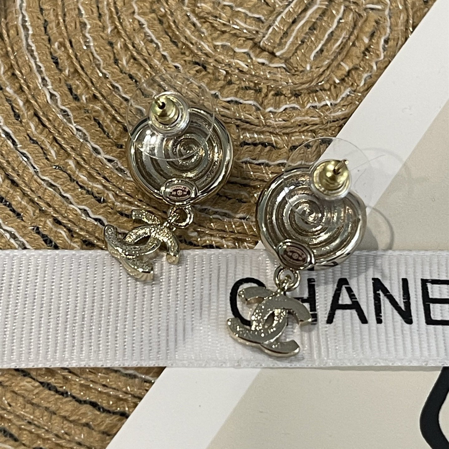 Stylish CC Floral Earrings
