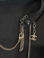 CC Fashion Pearl &amp; Flower Pendant Necklace