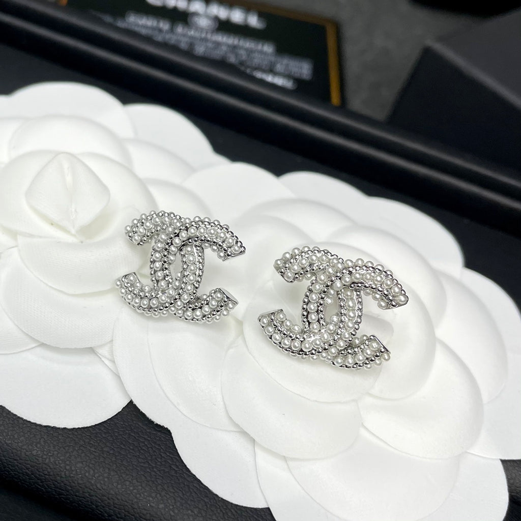 Classic Stylish CC Earrings