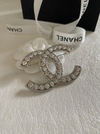 CC Rhinestone Brooch