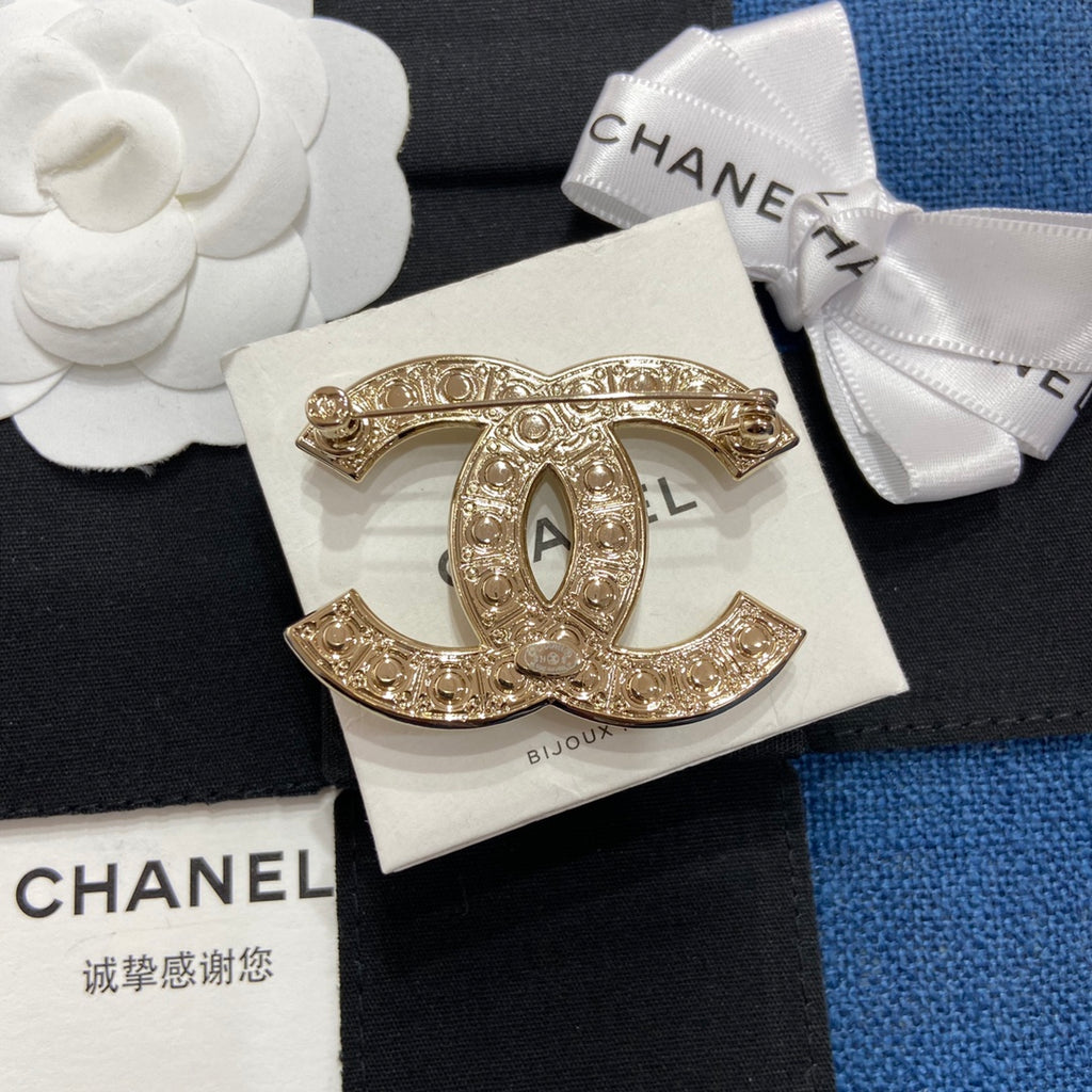 CC Pearl Brooch