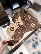 Stylish FF-Letter Scarf