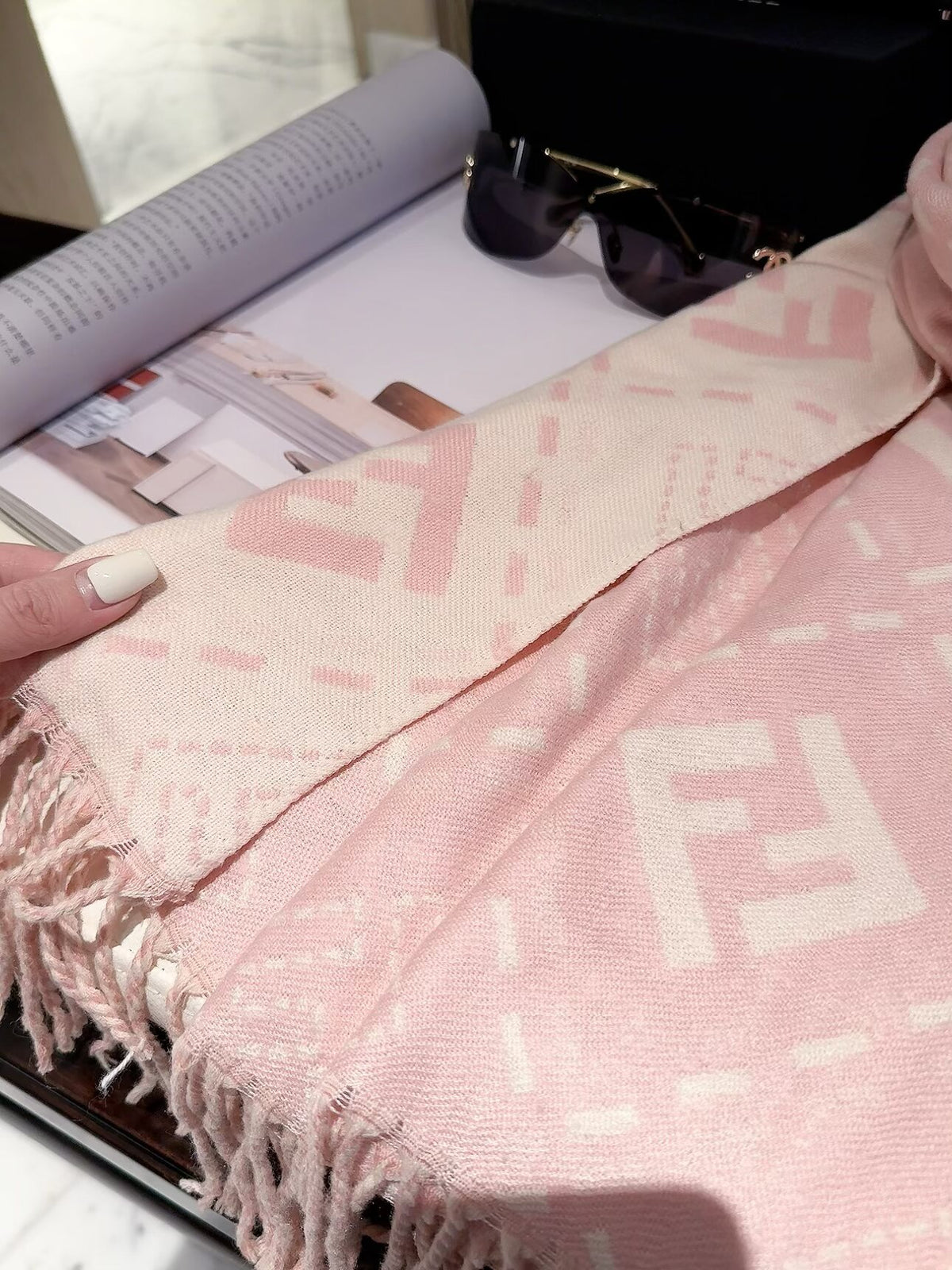 Stylish FF-Letter Scarf