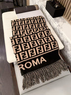 Stylish FF-Letter Scarf