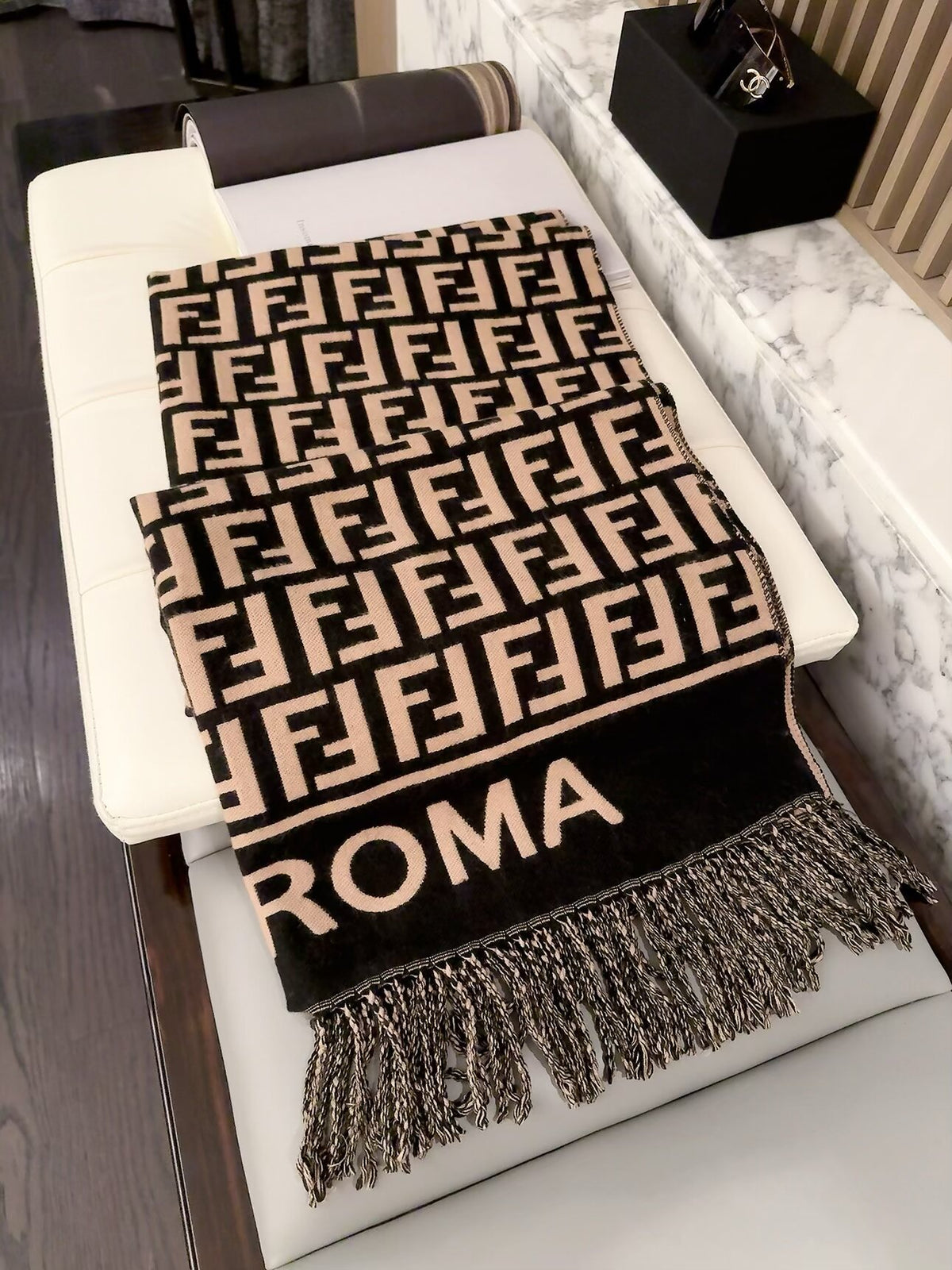 Stylish FF-Letter Scarf