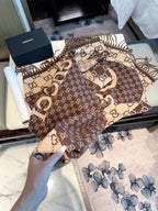 Stylish GG-Logo Scarf
