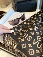 Stylish Four-Leaf Clover &amp; Letter Scarf