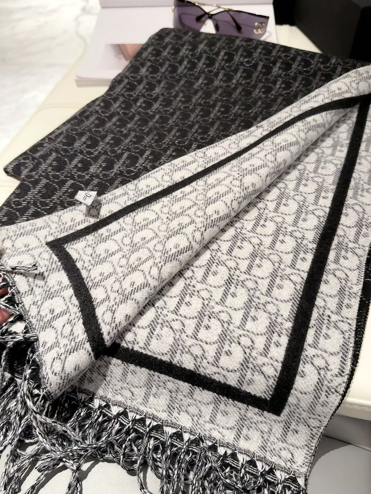 Stylish CD Letter Scarf