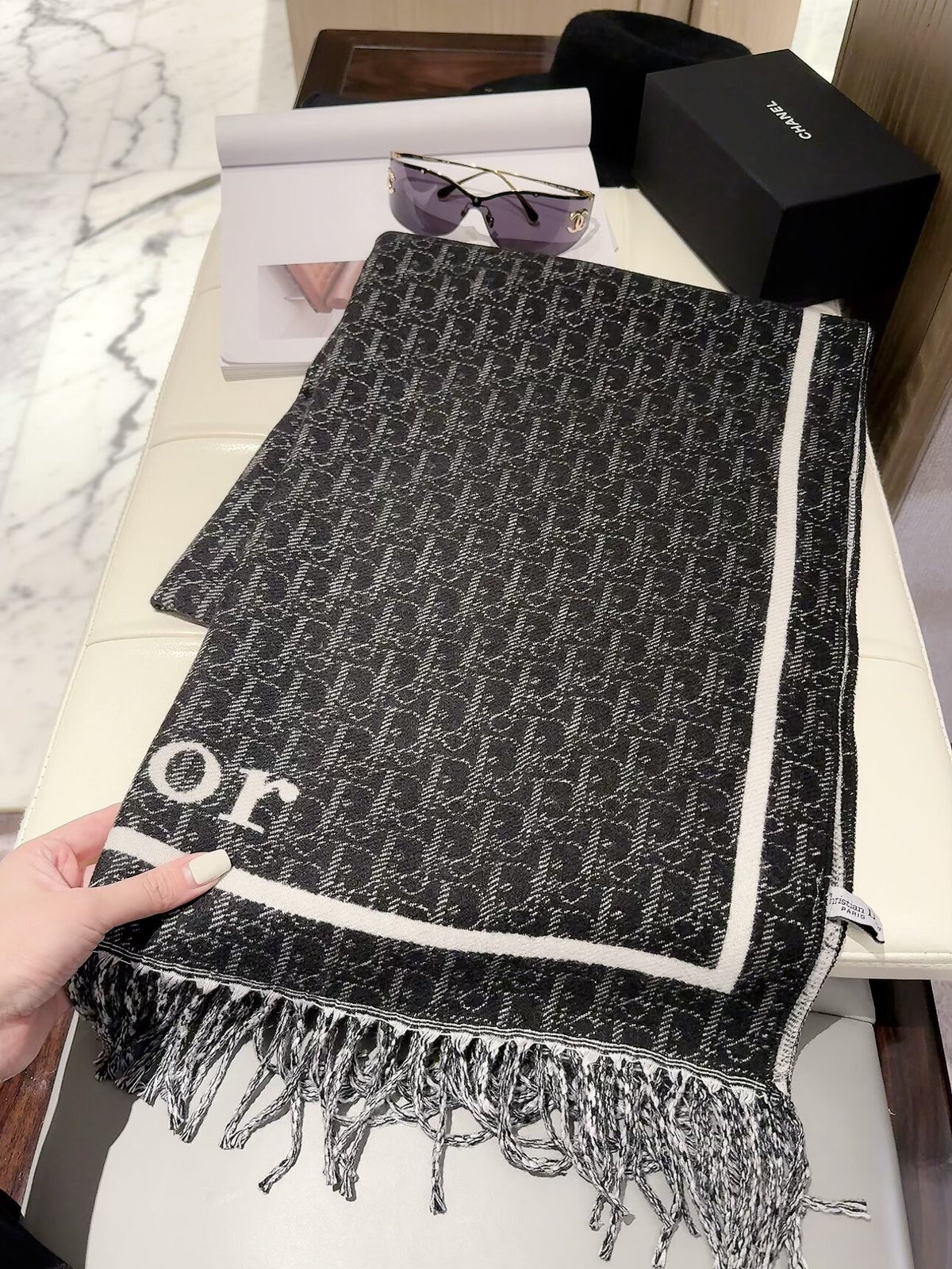 Stylish CD Letter Scarf