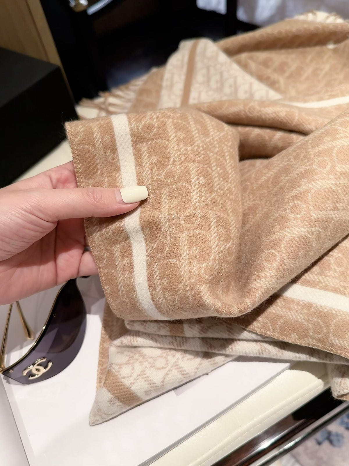 Stylish CD Letter Scarf