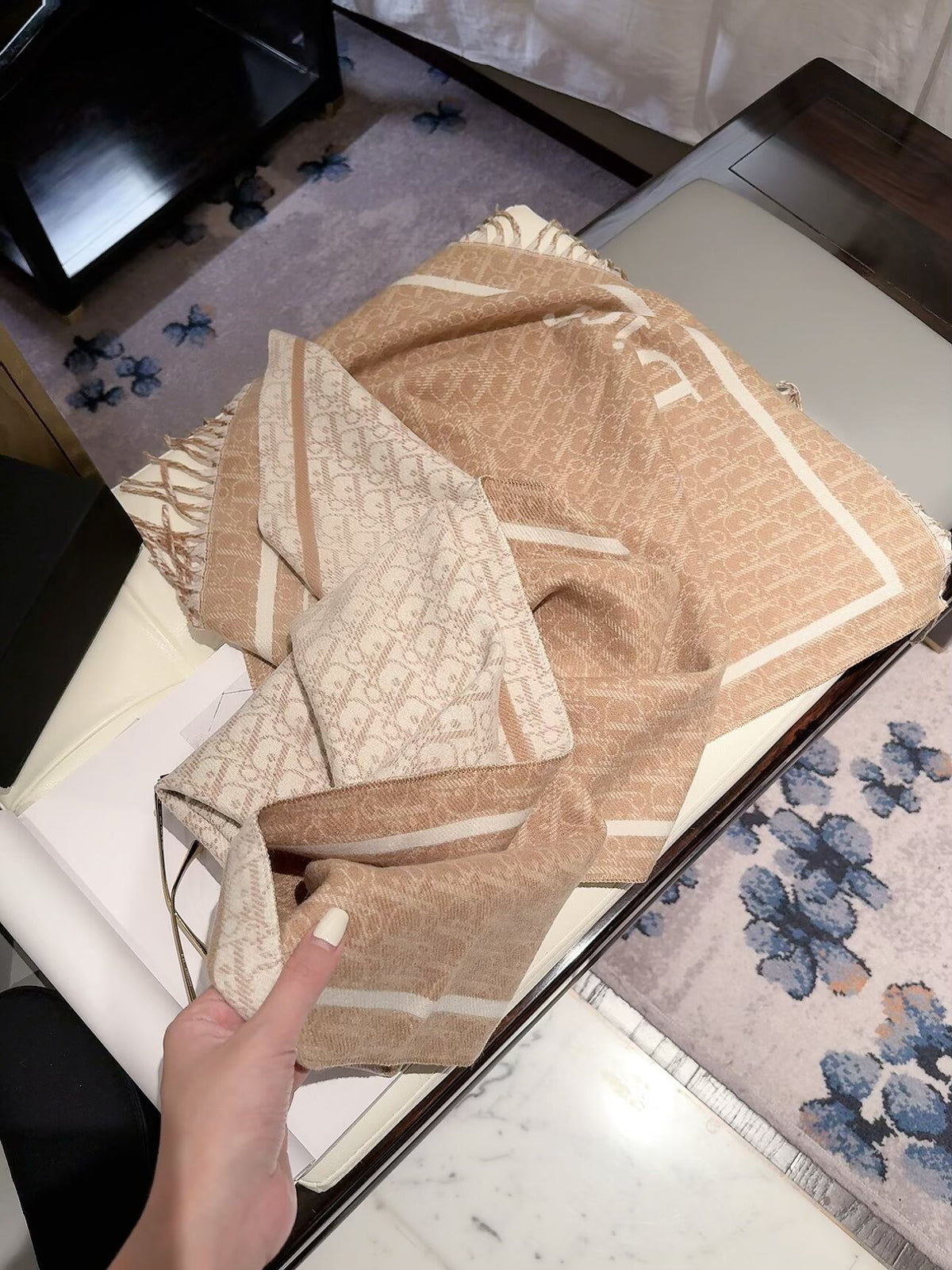 Stylish CD Letter Scarf