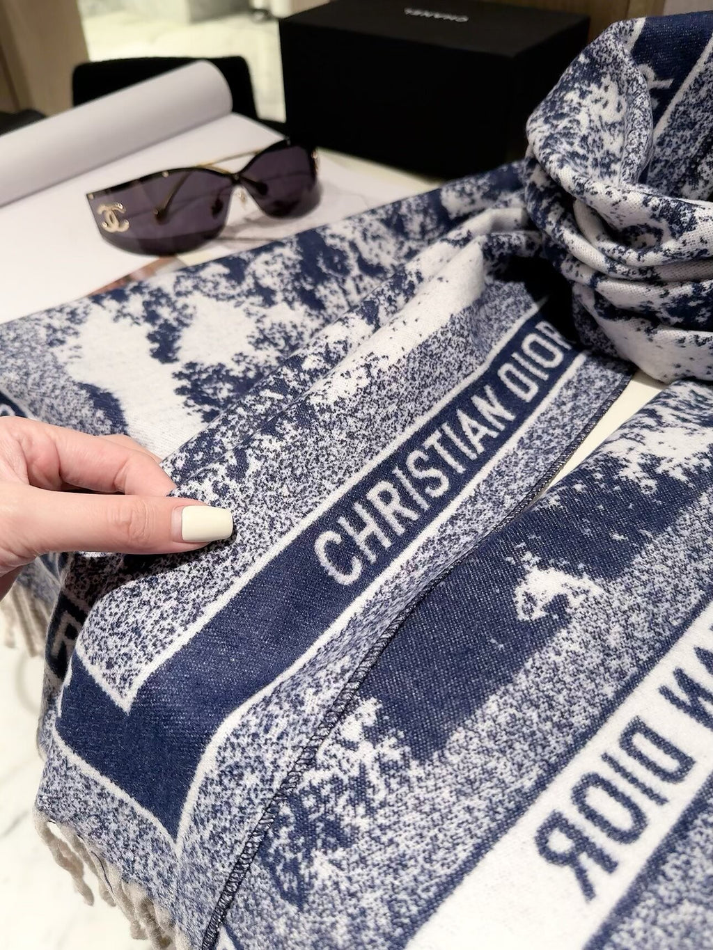 Stylish CD Letter Scarf