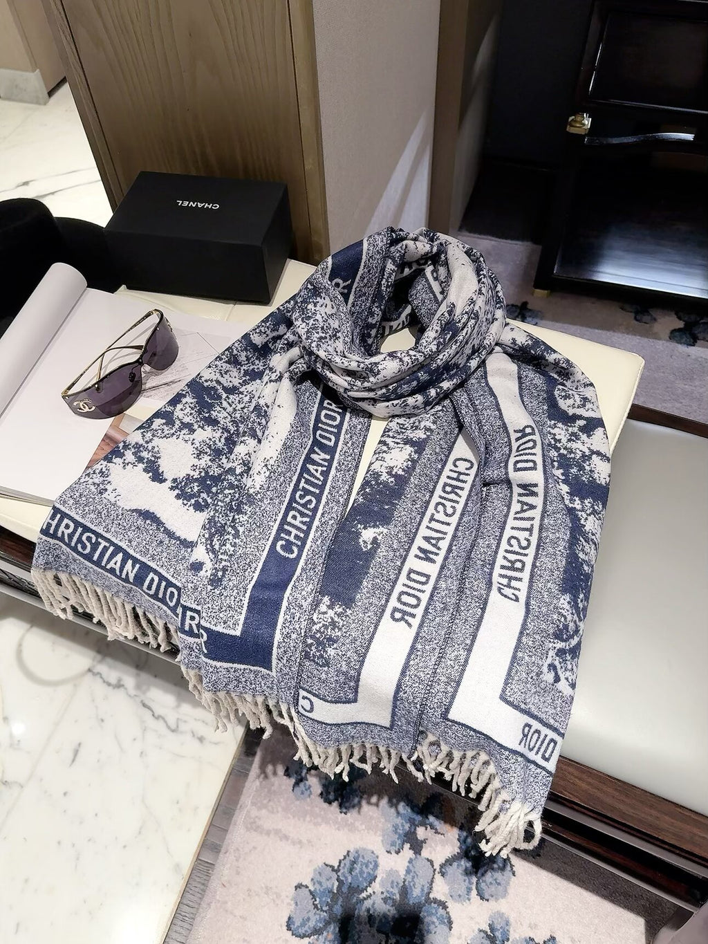 Stylish CD Letter Scarf