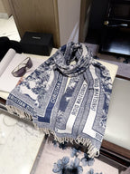 Stylish CD Letter Scarf