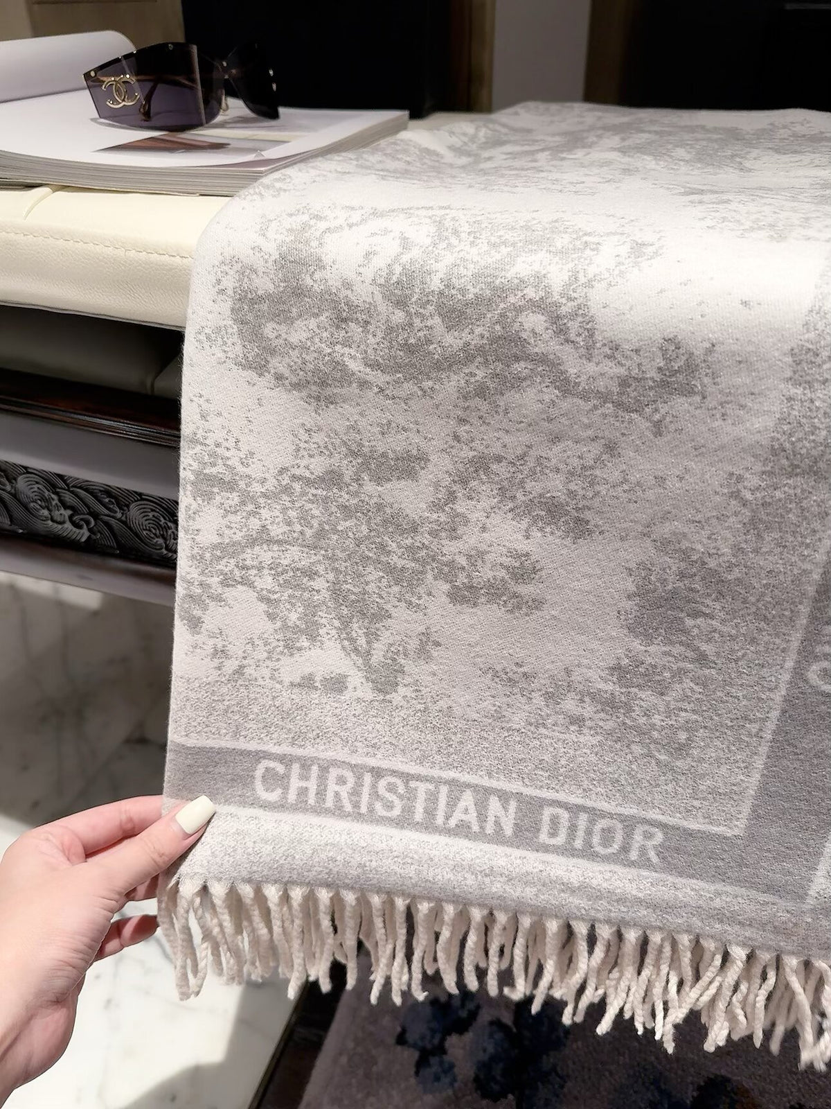 Stylish CD Letter Scarf