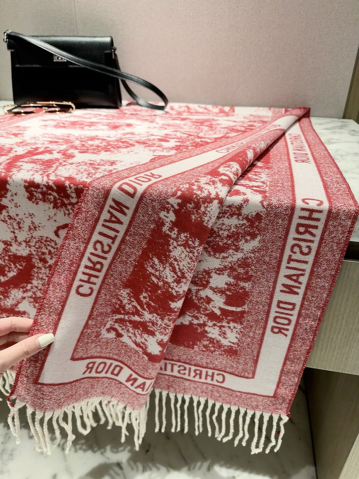 Stylish CD Letter Scarf