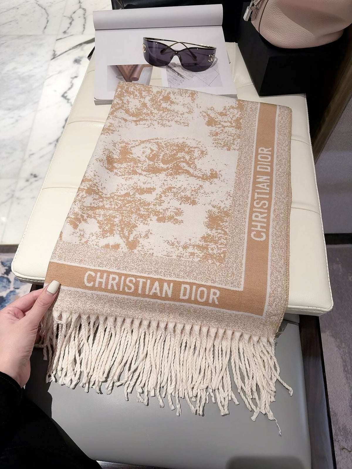 Stylish CD Letter Scarf
