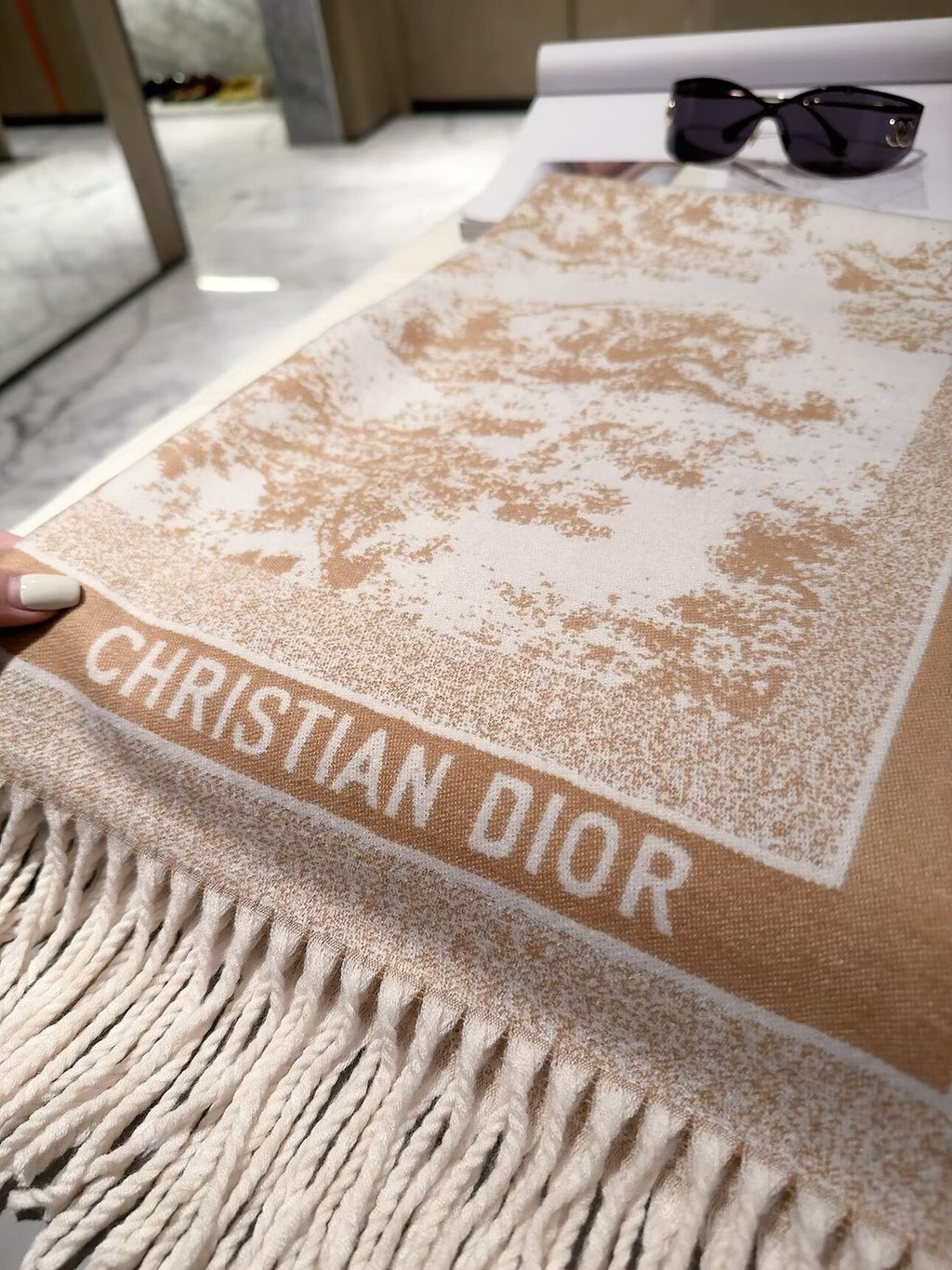 Stylish CD Letter Scarf