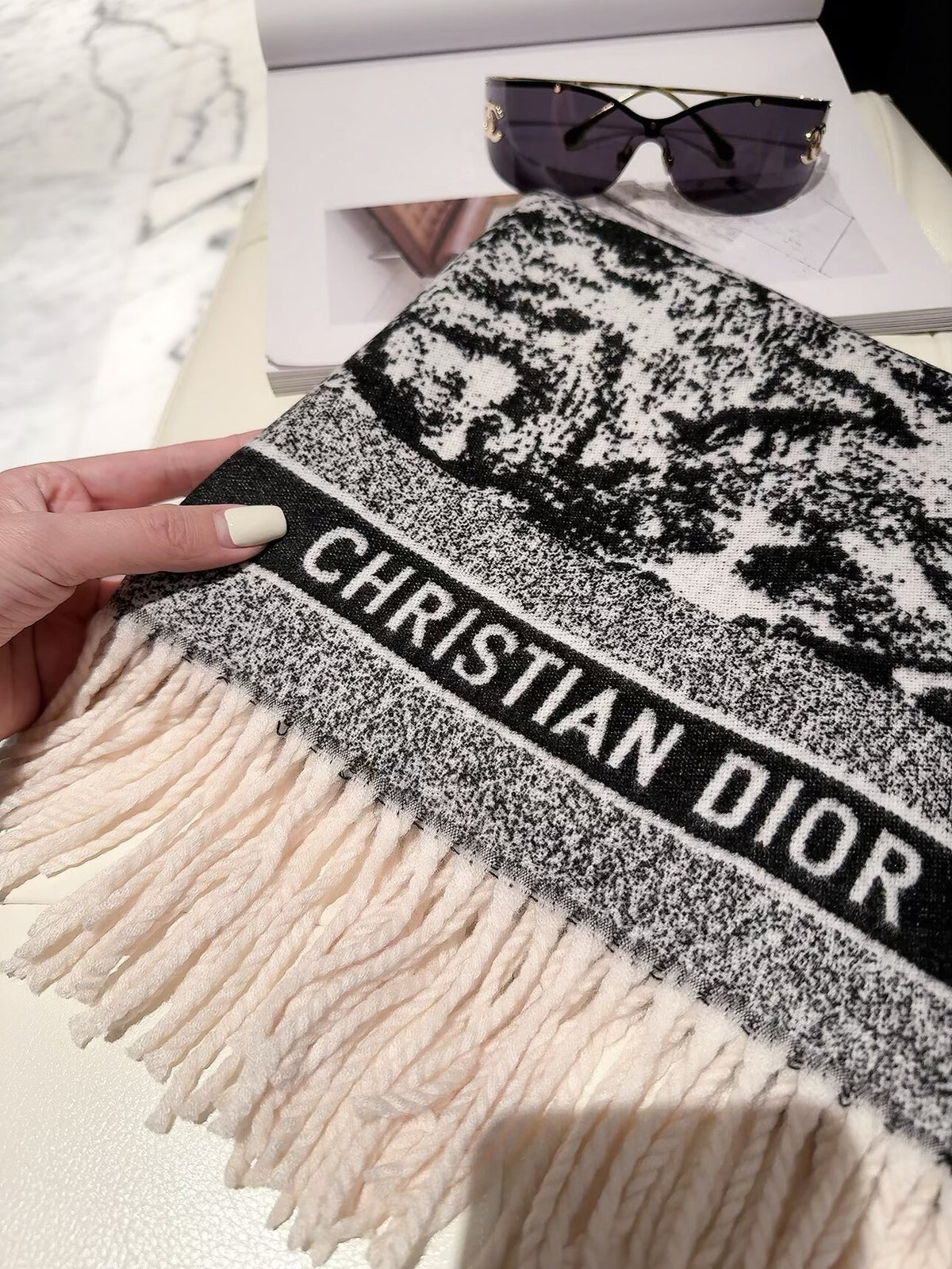 Stylish CD Letter Scarf