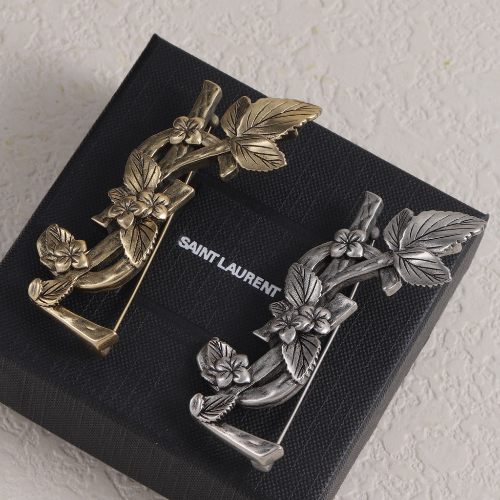 YSL Classic Brooch