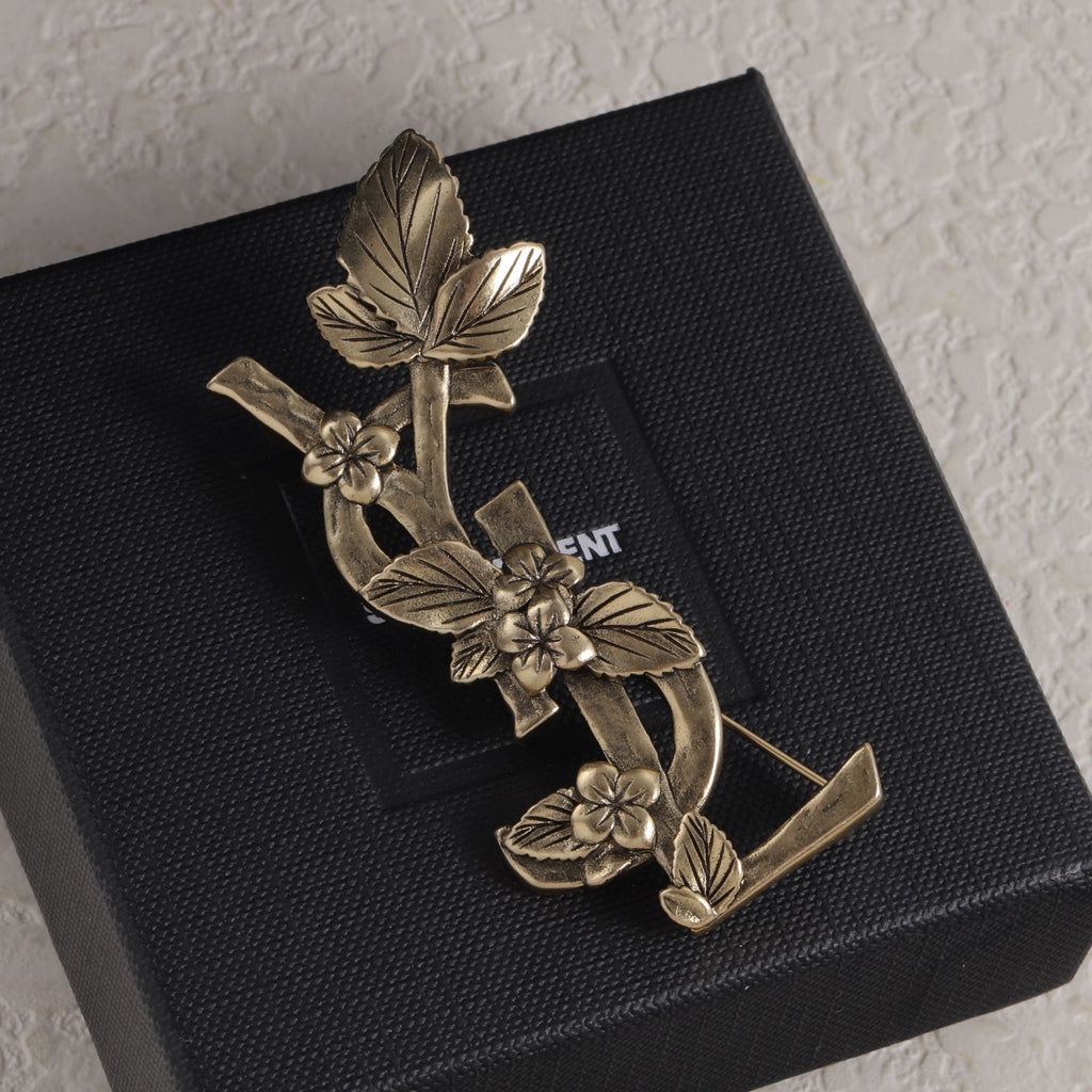 YSL Classic Brooch