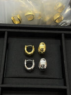 Classic CC Oval Clip-on Earrings
