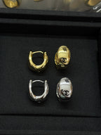 Classic CC Oval Clip-on Earrings