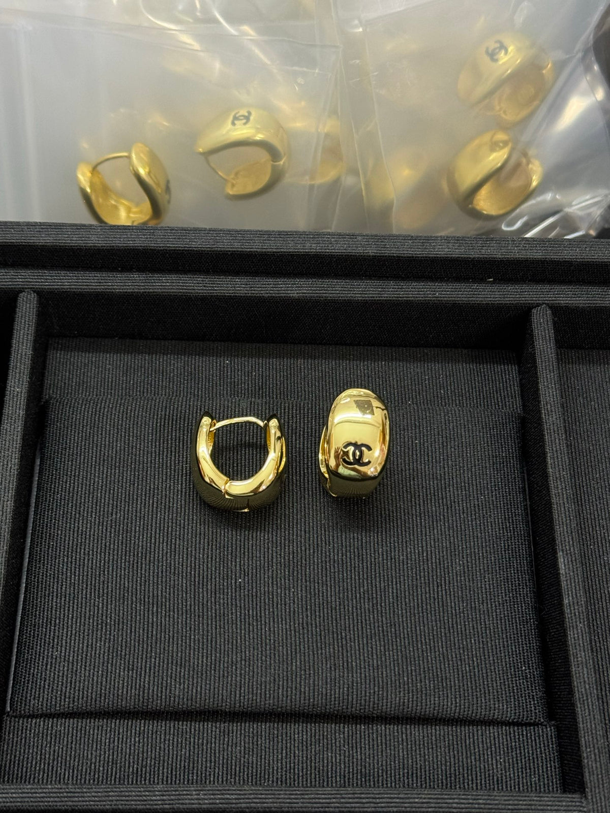 Classic CC Oval Clip-on Earrings