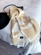 Stylish CC Jacquard Scarf