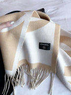Stylish CC Jacquard Scarf