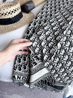 Stylish CD Letter-Pattern Scarf